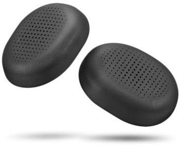 Replacement Ear Pads for Lenovo USB-A Wired Headset, Replaceable Earcups, Memory Foam, Black