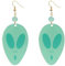 Dan Da Da Anime Ohrringe Dandada Cosplay Momos Ayase Figur Accessories Ohrclip Earring (B-03)