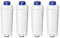 Mutital Machine à Café Filtres pour Delonghi Magnificas,Dinamica,ECAM,ESAM,ETAM,Primadonna,BCO,EC Serie Machine à café, Cartouches de Filtre à eau pour Delonghi, Adoucir l'eau (Lot de 4)