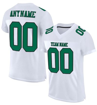 American Football Trikot Name/Nummer/teamname/Logo Individuelles Rugby Trikots Custom Football Jersey Personalized Tops Erwachsene Kinder Sportuniform Mode T-Shirts Lässig Sportshirt Shirts