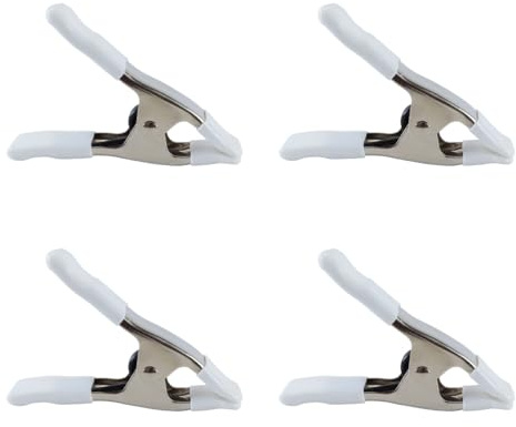 Namvo 4 Pcs Dress Clips,A-shaped Fixed Clip,Clothing Clamps Pin for Wedding Dresses,Outdoor Gardens, Woodworking,Tents