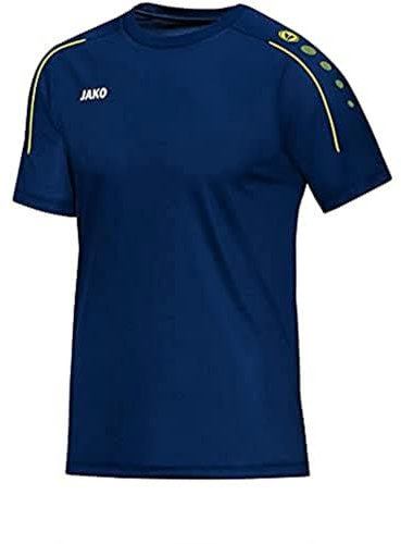 JAKO Herren T-Shirt Classico, Nightblue/Citro, XXL