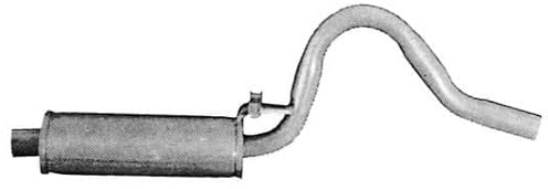 VEGAZ OS-62 Mittelschalldämpfer Kompatibel mit OPEL MANTA B 58, 59 852322 852322EX