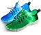Shinmax LED Schuhe Herren Damen 7 Farbe USB Aufladen LED Leuchtend Leichtgewicht LED Sneaker Turnschuhe Leichte Schuhe Atmungsaktiv Fiber Optical Schuhe für Weihnachten, Halloween, Partys, Geburtstage