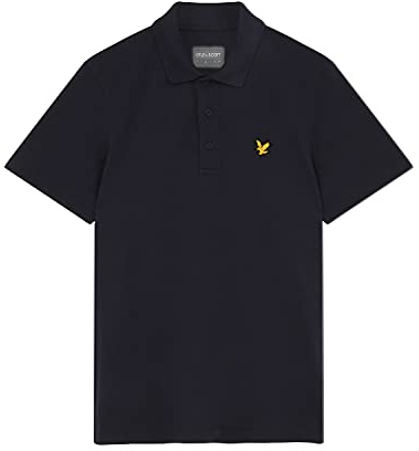 Lyle & Scott Mens Sport Short Sleeved Polo Shirt - Navy - S