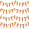 Boston International L848200 IHR 3-Ply Lunch Paper Napkins, Carrots Garland
