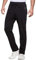 JustSun Jogginghose Herren Trainingshose Männer Sporthose Herren Lang Baumwolle Fitness Hosen Herren Reissverschluss Taschen Schwarz M
