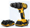 Taladro – Atornillador Brushless 20 V 2 Ah Li-ion VITO Power 2 baterías, cargador, caja accesorios