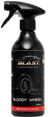 BLAST Bloody Wheel - Felgenreiniger, zum Entfernen von Flugrost von Autolack in Gelform, blutige Felge