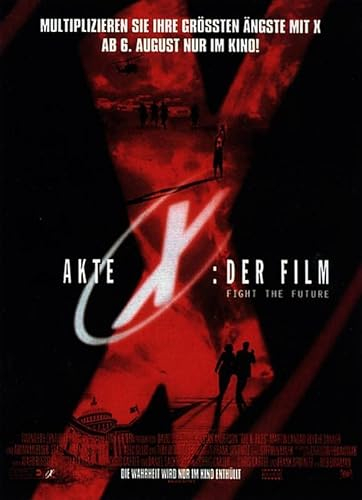 Akte X - Der Film (1998) | original Filmplakat, Poster [Din A1, 59 x 84 cm]