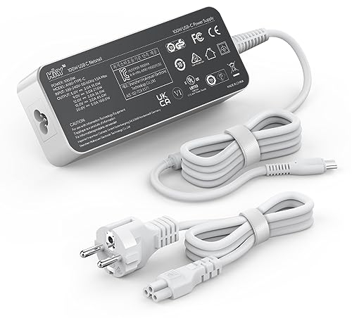 HKY 100W 40W USB C Netzteil für DJI Mavic 4 Pro, DJI Flip, Air 3, Air 3S, Mini 4 Pro Akku Ladekabel für Acer Swift X 14 16 SFX14-72G SFX16-52G SF14-71T 100W USB C Ladegerät für iPhone 17 iPhone Air