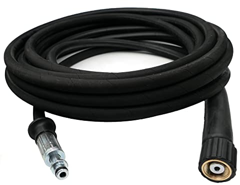 15 Meter Hochdruckschlauch DN8-11mm Stecknippel auf M22 für Kärcher (M22-11mm Stecknippel DN8, Länge: 15 Meter)