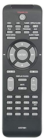 AXD7681 VINABTY Replace Infrared Remote Control Fit for Pioneer X-EM11 X-EM21 DVD CD Radio Player