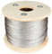 PRIOstahl Cuerda de alambre de acero inoxidable, cuerda tensora, alambre de barandilla, alambre de acero inoxidable, 7 x 7, 20 metros, cuerda de 4 mm de diámetro para asegurar elevación, colgar,