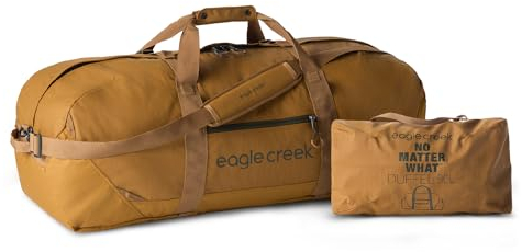 Eagle Creek No Matter What Duffel 90L Weekender Bag | Reisetasche | 33 x 82.5 x 33 cm | 90L | Safari Brown (210)