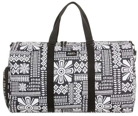 Roxy Damen 35L Pumpkin Spice Gym Travel Lightweight Duffel Bag Phantom Mo Rockin' Vine, Phantom Mo Rockin' Vine, 35L, 35 l Pumpkin Spice Gym Travel Lightweight Duffel Bag