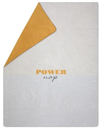 David Fussenegger Kuscheldecke Power Nap 150x200cm Flauschige Sofadecke aus Recycling-Baumwolle nachhaltig produziert ÖkoTex100 GRS Made in Austria Farbe Hellgrau