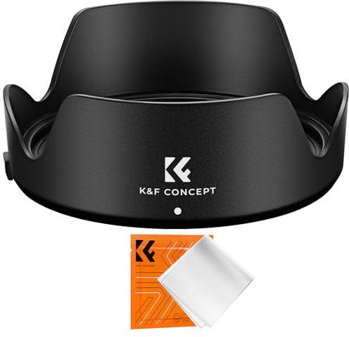 K&F Concept Umkehrbare Gegenlichtblende für CanonEF 24-240 mm F4-6.3 Objektiv ersetzt Canon EW78F Gegenlichtblende
