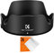 K&F Concept Umkehrbare Gegenlichtblende für CanonEF 24-240 mm F4-6.3 Objektiv ersetzt Canon EW78F Gegenlichtblende