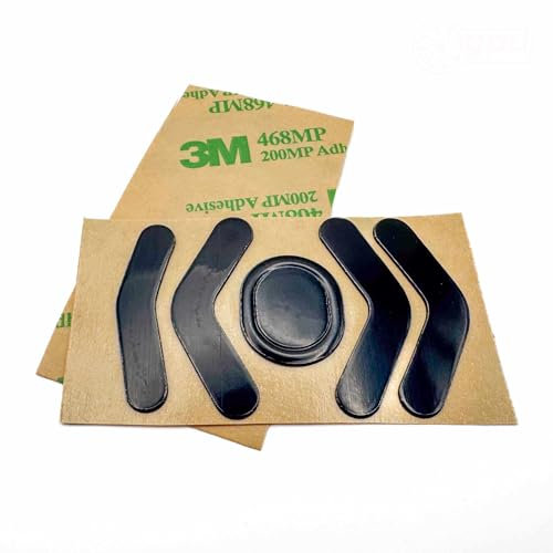 gpuconnect Replacement Mouse Skates Feet Pads for M950 / MX Performance Gaming Mouse - 3M Adhesive
