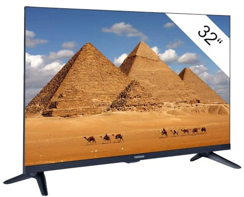 Tornado SMART TV 81,3 cm (32), HD 1366X768, WiFi, LED, 220 CD/M², Noir