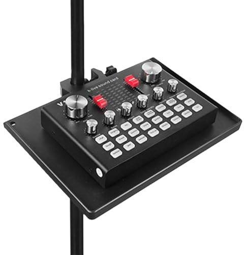 Sound Tably Mount - Verstellbarer Dienstprogrammhalter, abnehmbare Musikklasse | Universals Desk Clamp Organizer Setup, leichte Ausrüstungsanzeigeplattform, Bühnenzubehör für die Aufzeichnungssitzung