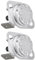 eMagTech 2 interruttori di temperatura KSD303R 230-1960 Snap Disc Switch compatibile con Quadra-Fire Contour, 250V/16A 175¡ãF