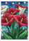 Bannières colorées pour décoration de jardin Motif lys calla du 4 juillet 28 x 40 cm double face