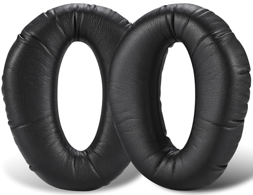 Lukvcoe Ohrpolster für Lightspeed Zulu Zulu2 Zulu3 Zulu PFX, Proteinleder | Schwarz, Passgenau, Einfache Schnellmontage, Hochdichter Schaumstoff, Geräuschisolierung, Robust, Ergonomisch, Lange Flüge
