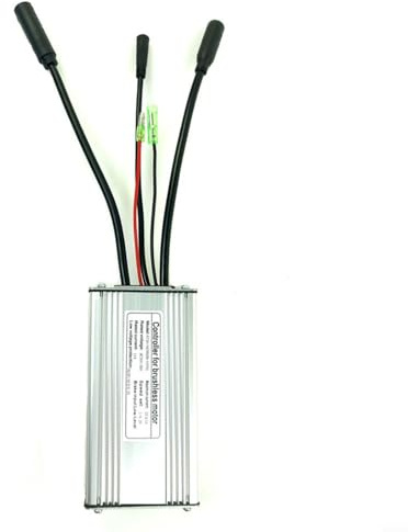 NiuLumea 36V/48V 500W Elettrico per Regolatore Bicicletta -22A Motore Brushless, 9 MOSFET onda Quadrata E-per Unità di Controllo Bici con Custodia in Alluminio, Compatibile con Serie