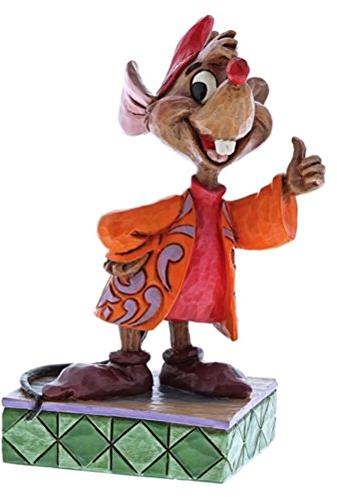 Disney Traditions 4059738 Figurina di Jaq, Resina, Multicolore, 7x6x10,5 cm