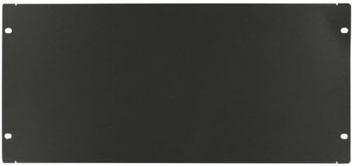 LOGON RAB120BL Blank panel rack accessory - rack accessories (Blank panel, Black, 48.3 cm (19), 5U, 482 mm, 15 mm)