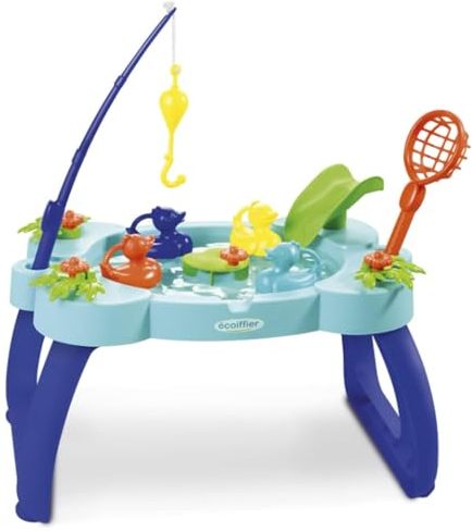 Toys Ecoiffier - 4610 - Duck Fishing Table - Outdoor Game For Kids - From 18 months - Made in France, Multi-colored