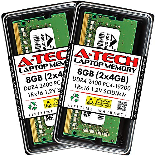 Parent variazione a-tech DDR4 Spec specifico desktop e laptop Laptop (2 x SODIMM) 4GB 2400MHz (PC4-19200) 1Rx16