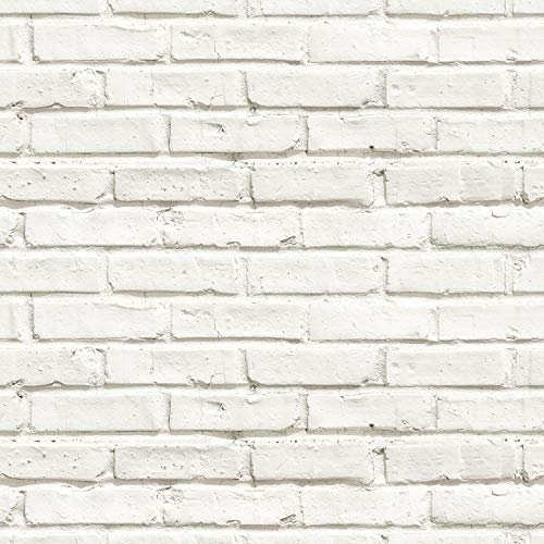 murando Papel Pintado autoadhesivo 10m Fotomurales Decoración de Pared Murales Pegatina decorativos adhesivos 3d panel moderna de Diseno Fotográfico imitacion ladrillo f-B-0229-an-a