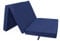 HERLAG Klappmatratze Senior (Farbe blau, Maße 195x85x10 cm, Gästebett, Faltmatratze, Bezug waschbar) P05010-2150