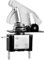 Heschen Metall Kippschalter Flick Flip, 12V 20A, SPST, EIN/AUS 2 Positionen, 3-polig, mit wasserdichter Kappe (klare weiße)