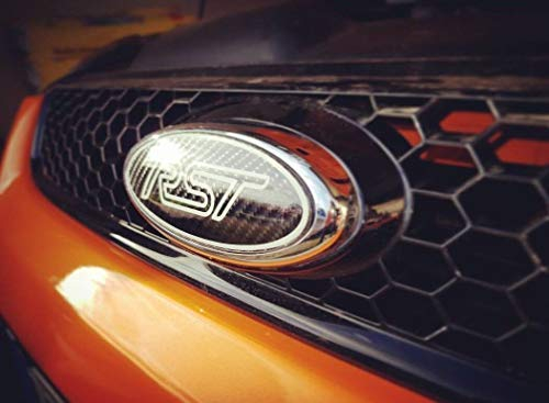 Jackplott Focus Mondeo Fiesta Ranger Gelaufkleber Gel-Embleme für Auto, Front, Heck, Lenkrad (Universal, Acrylnitril-Butadien-Styrol, Emblem, Fahrzeugembleme, 83134031)