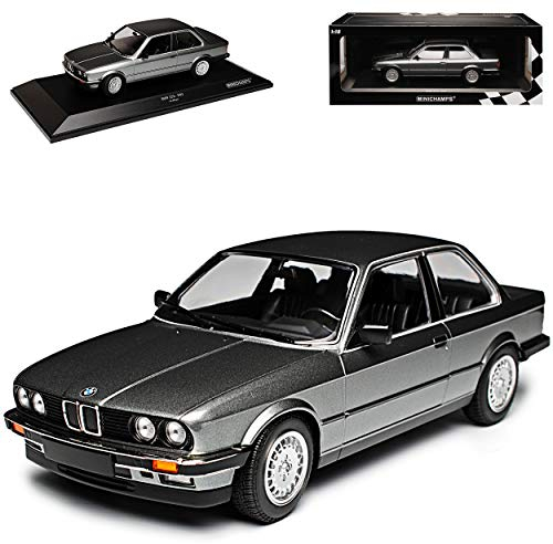 B*M*W 3er E30 323i Coupe Grau Metallic 1982-1994 limitiert 1 von 400 Stück 1/18 Minichamps Modell Auto