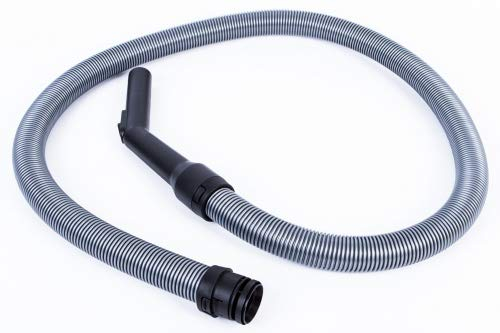 Staubsaugerladen.de Staubsaugerschlauch kompatibel mit Miele C1, S2, S2000 Serie (z. B. S2121, S2111, S2131) – Ersatzschlauch 1,8 m Handgriff Hochwertiger Saugschlauch in Silber Miele c1 Schlauch