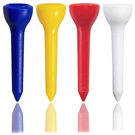 Zivisk Small Golf Tees Plastic 35mm 100 Count Mixed Color
