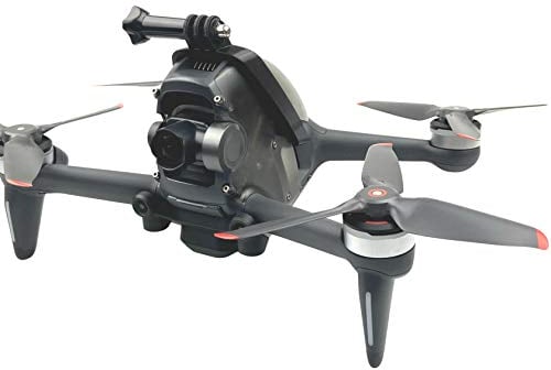 Hensych Obere Verlängert Halterung Halter für FPV Combo Drone Oben Adapter Montieren Transfer Extender Verbinder für alle Panoramakameras/für Go-Pro-Serie usw.