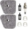ZAMDOE Luftfilter für Stihl FS87 FS90 FS90R FS100 FS110 FS130 FS310 HL100 HL90 HL95 HT101 HT100 HT130 HT131 Fadentrimmer, ersetzt # 4180-120-1800, mit Kraftstofffilter Zündkerze