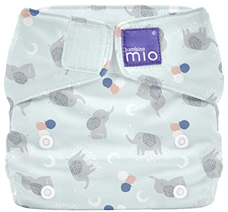 Bambino Mio, Miosolo Classic All-in-One Reusable Nappy, Eco Chemical Free Nappy (Gentle Giant, One Size)