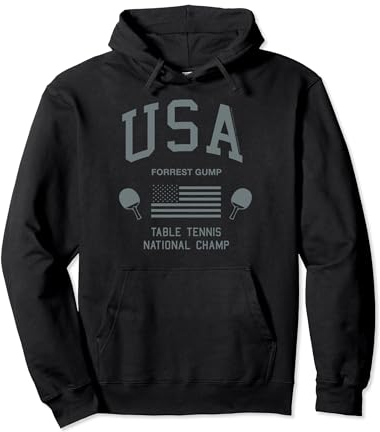 Forrest Gump USA Tischtennis-Nationalmeister Pullover Hoodie