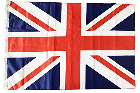 Amscan 9913047 Rwb Gb Flag (6Pcs, 90Cm X 60Cm)