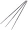 Limes de tronçonneuse rondes 3 pièces/ensemble affûteur de limes de tronçonneuse en acier à roulement rond(4mm)