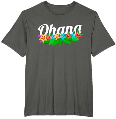 Ohana Aloha Hawaii Feel The Flower Spirit T-Shirt