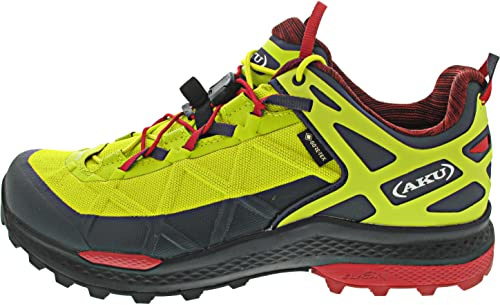 AKU Rocket Dfs GTX, Turnschuhe für Herren, 42 EU, Orange Schwarz, 46 EU