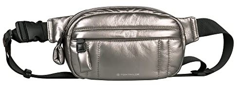 TOM TAILOR bags Jody Damen Gürteltasche Bauchtasche Silber